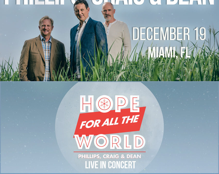 Phillips, Craig and Dean in Miami, Florida on December 19