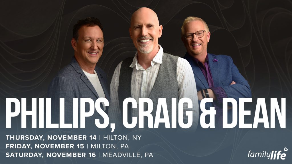 Phillips, Craig & Dean November Concerts in New York and Pennsylvania